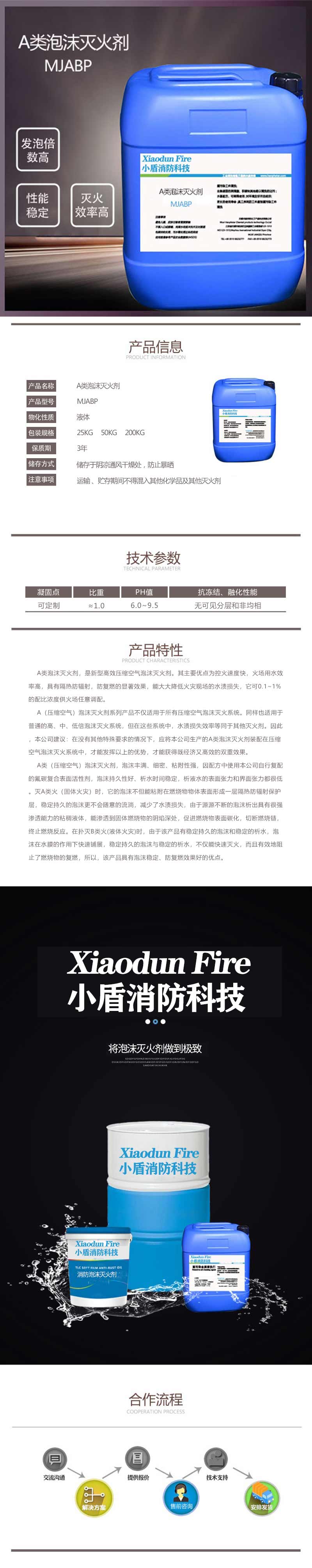 A類泡沫滅火劑 MJABP